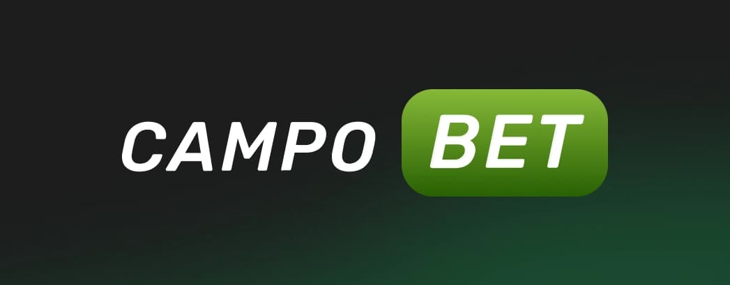 imagem mostra logo da Campo Bet em um fundo verde