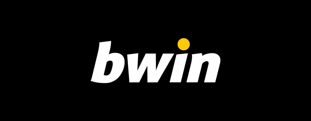 imagem mostra logo da Bwin em um fundo preto