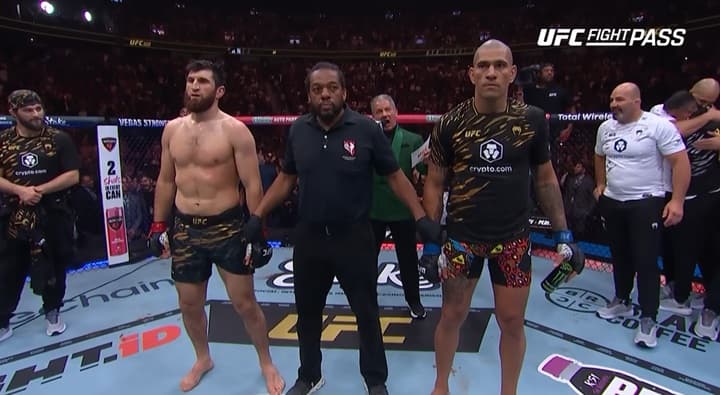 Poatan lança provocação a Ankalaev com vídeo de nocaute: 'Só para lembrar'