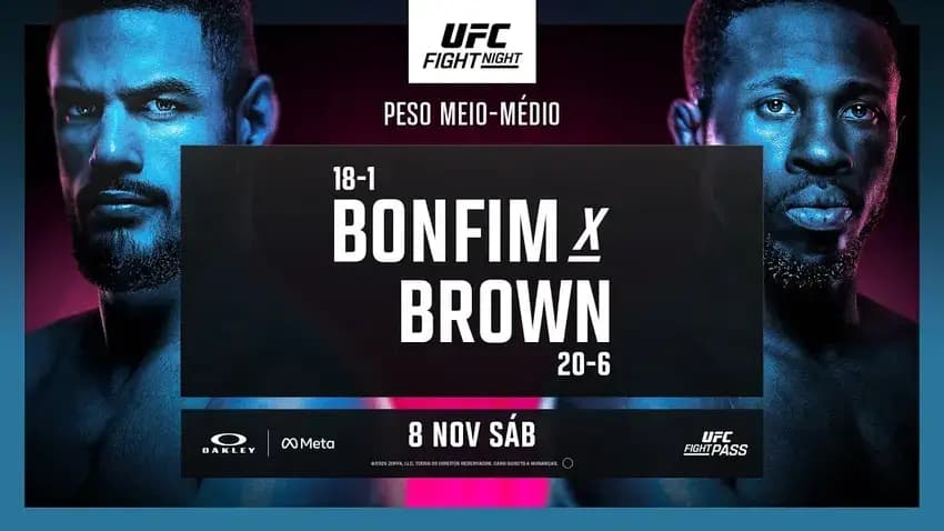 Bonfim x Brown - UFC Vegas 111