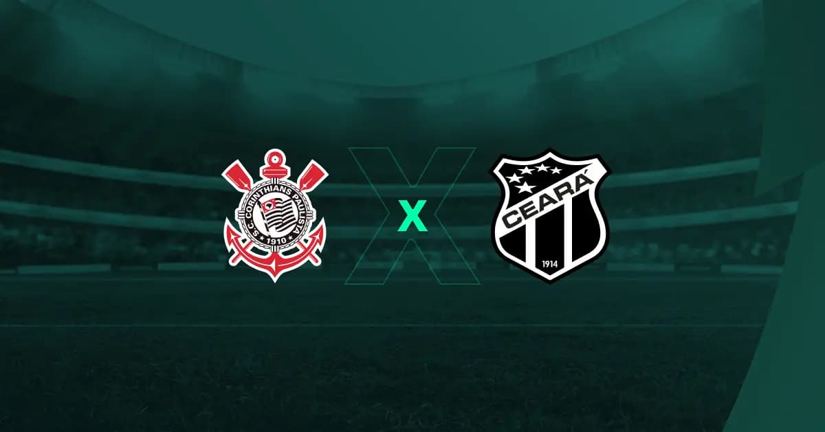 Escudos Corinthians x Ceará