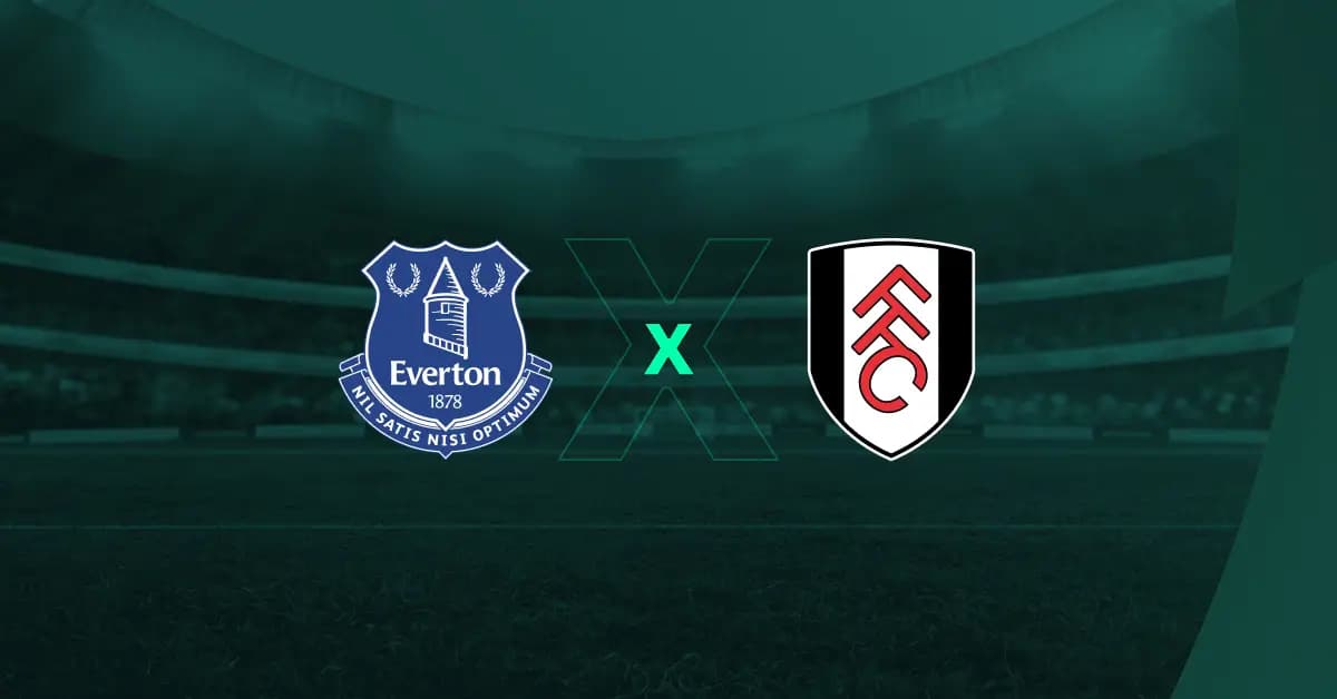 Escudos Everton x Fulham
