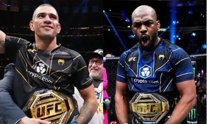 Duelo entre Poatan e Jon Jones mexe com o imaginário dos fãs de MMA nas redes sociais nos últimos tempos (Foto: Reprodução)